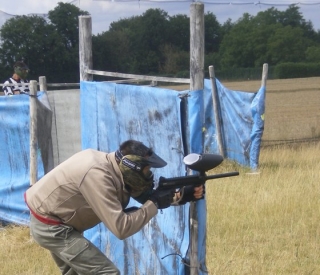  Jugador de gotcha en el 86 